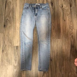 Free people high waisted jeans